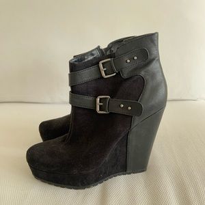 Mossimo Black Platform Booties